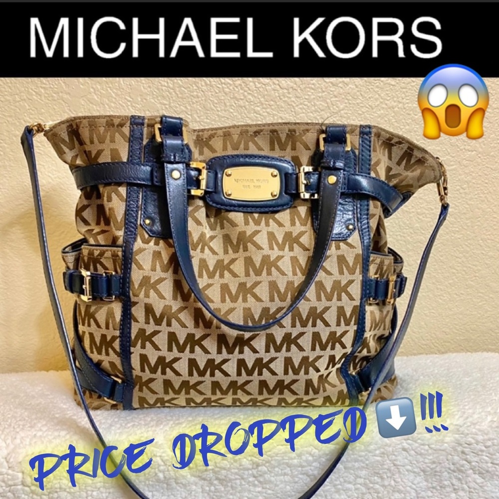 ⚡️85%OFF!⚡️Michael Kors Gansevoort Jacquard Tote